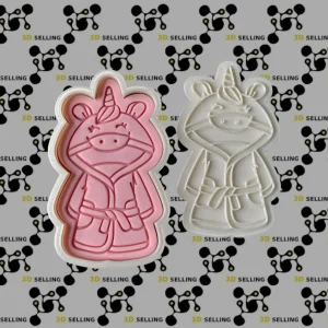 Accappatoio Unicorno cookie cutter formina tagliabiscotti